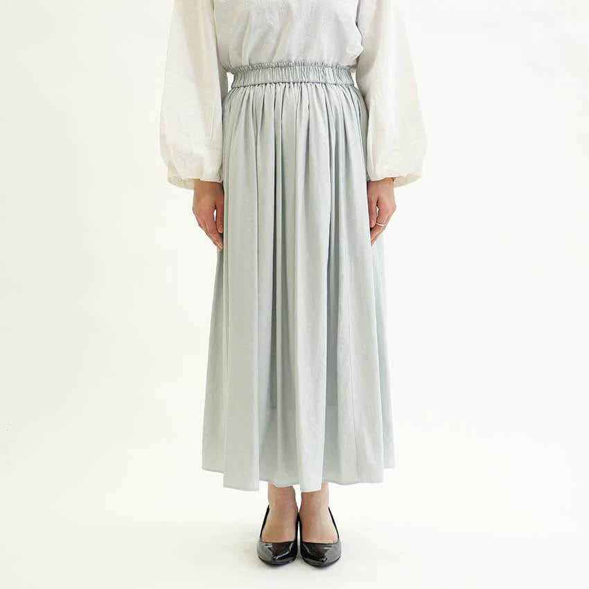 レザーライクプリーツスカート